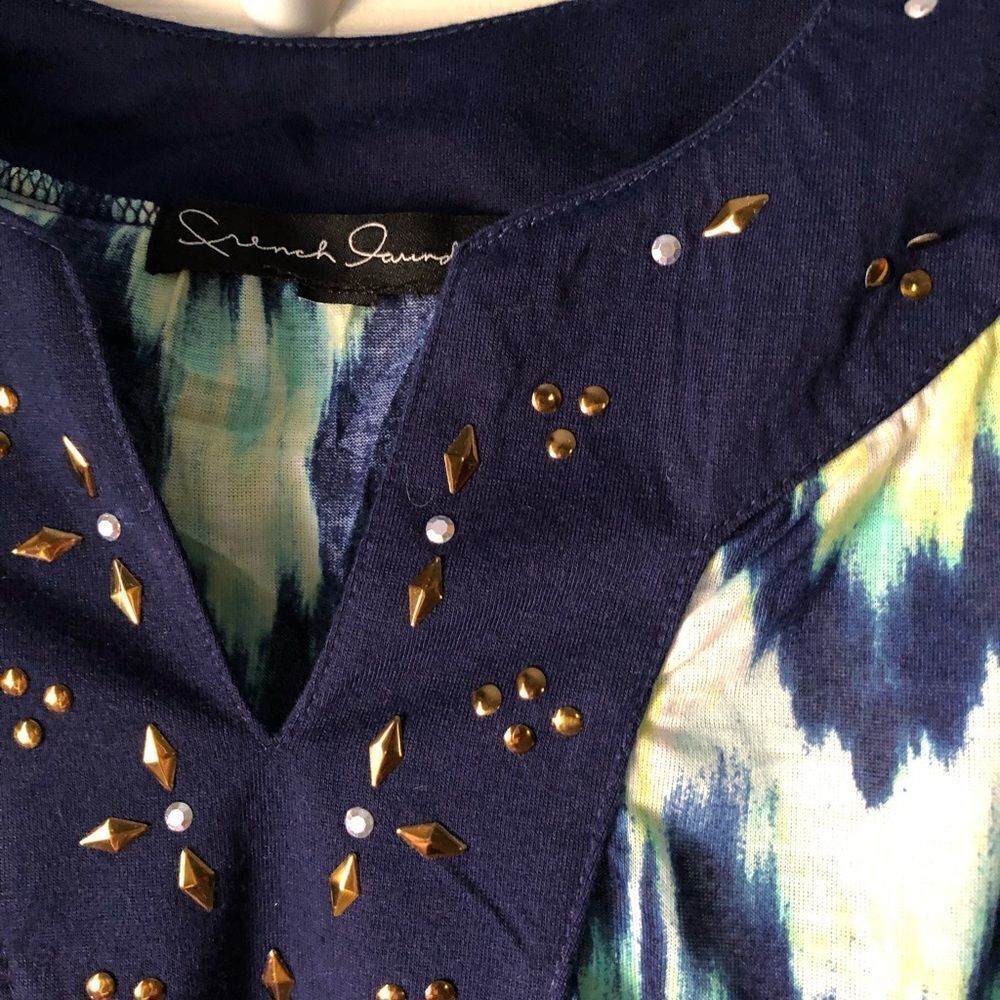 French Laundry Emblished Tank Top - Picture 3 of 9